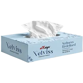 Velviss 2 Ply Facial Tissue Box thumbnail
