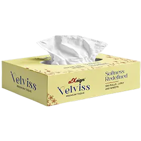 Velviss 2 Ply Facial Tissue Box thumbnail